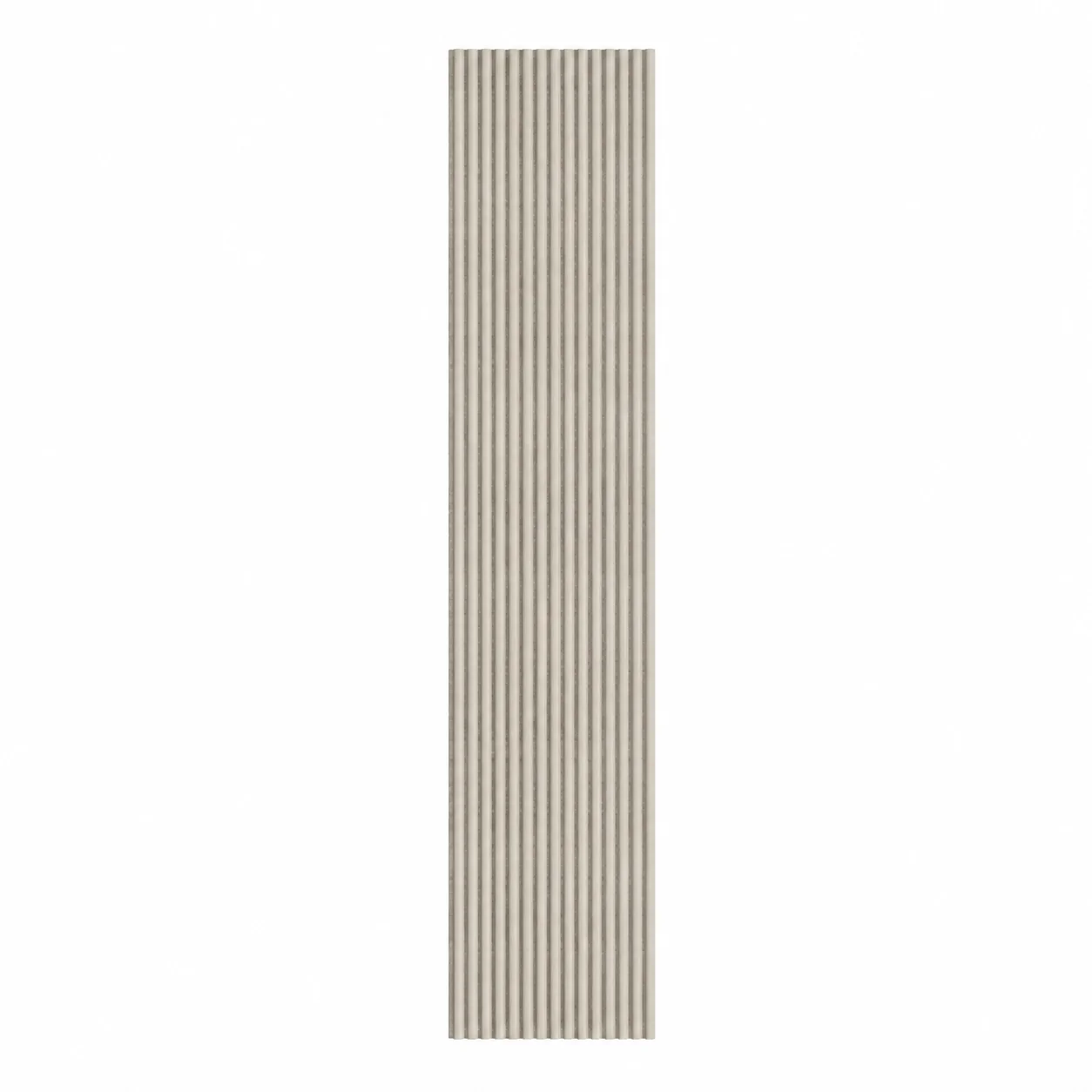 Japandi Akustikpaneel Suede – Offen (mit Zwischenraum) – Beige – Ansicht 2
