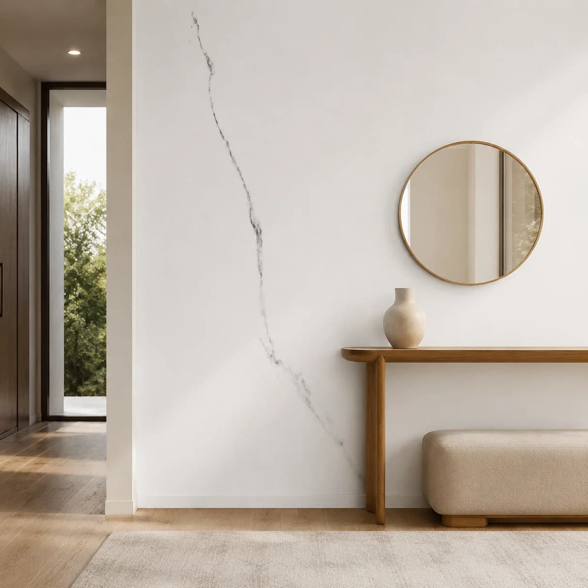 SPC-Wandpaneel Marmoroptik – Calacatta Matt 101 – Ansicht 5