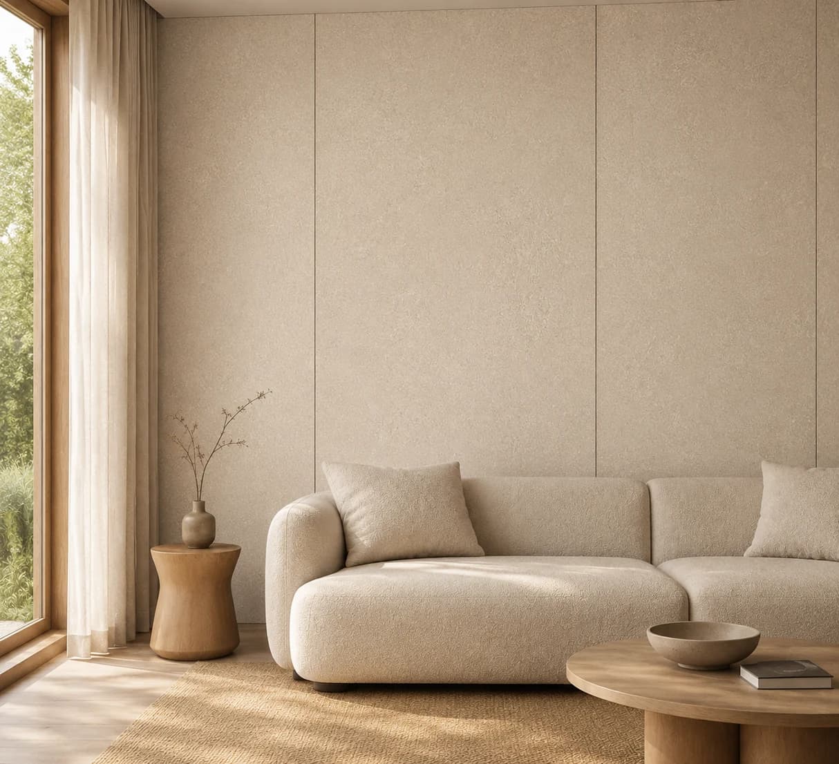 SPC-Wandpaneel Kalksteinoptik – Beige 108 – Ansicht 4
