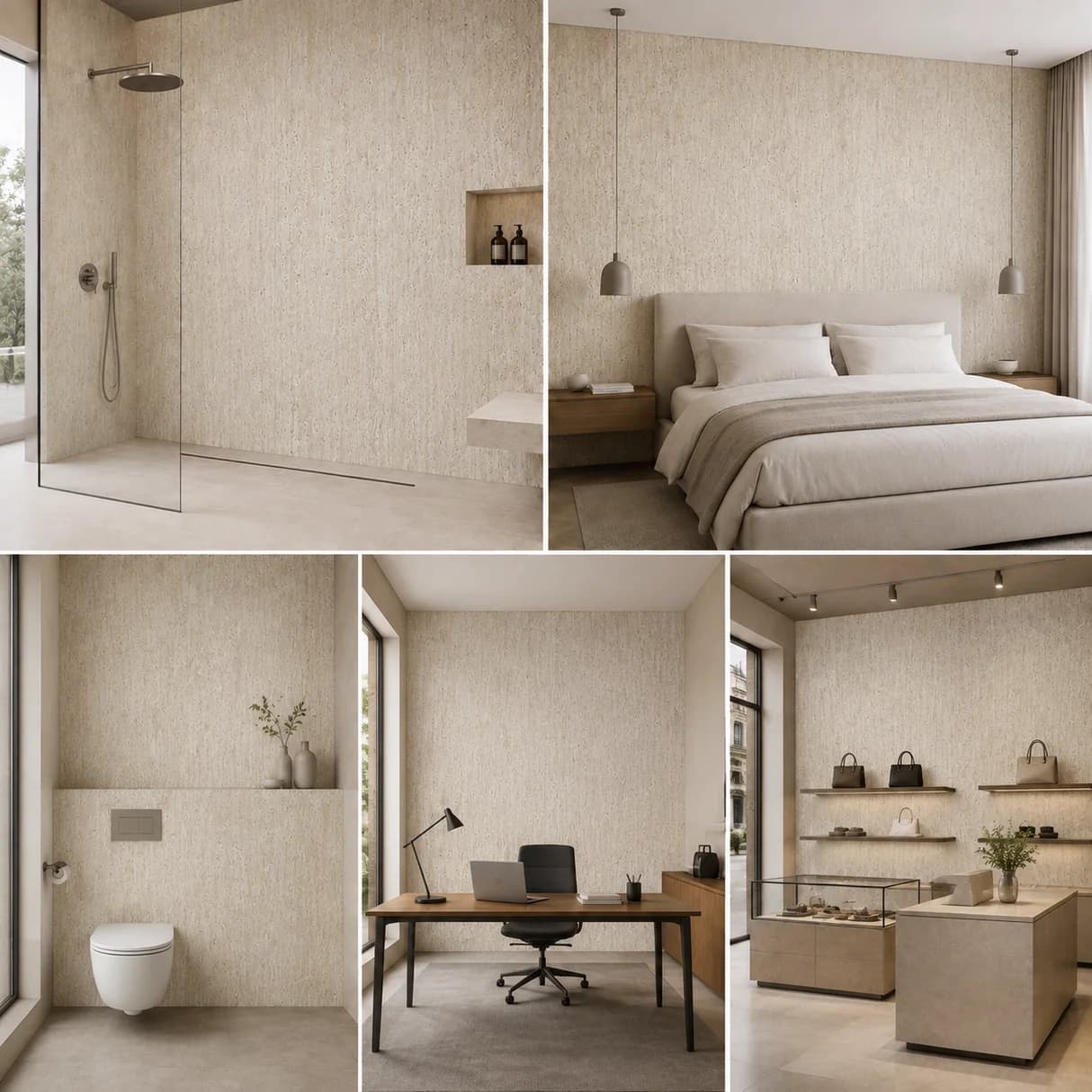 SPC-Wandpaneel Beige – 201 – Ansicht 5