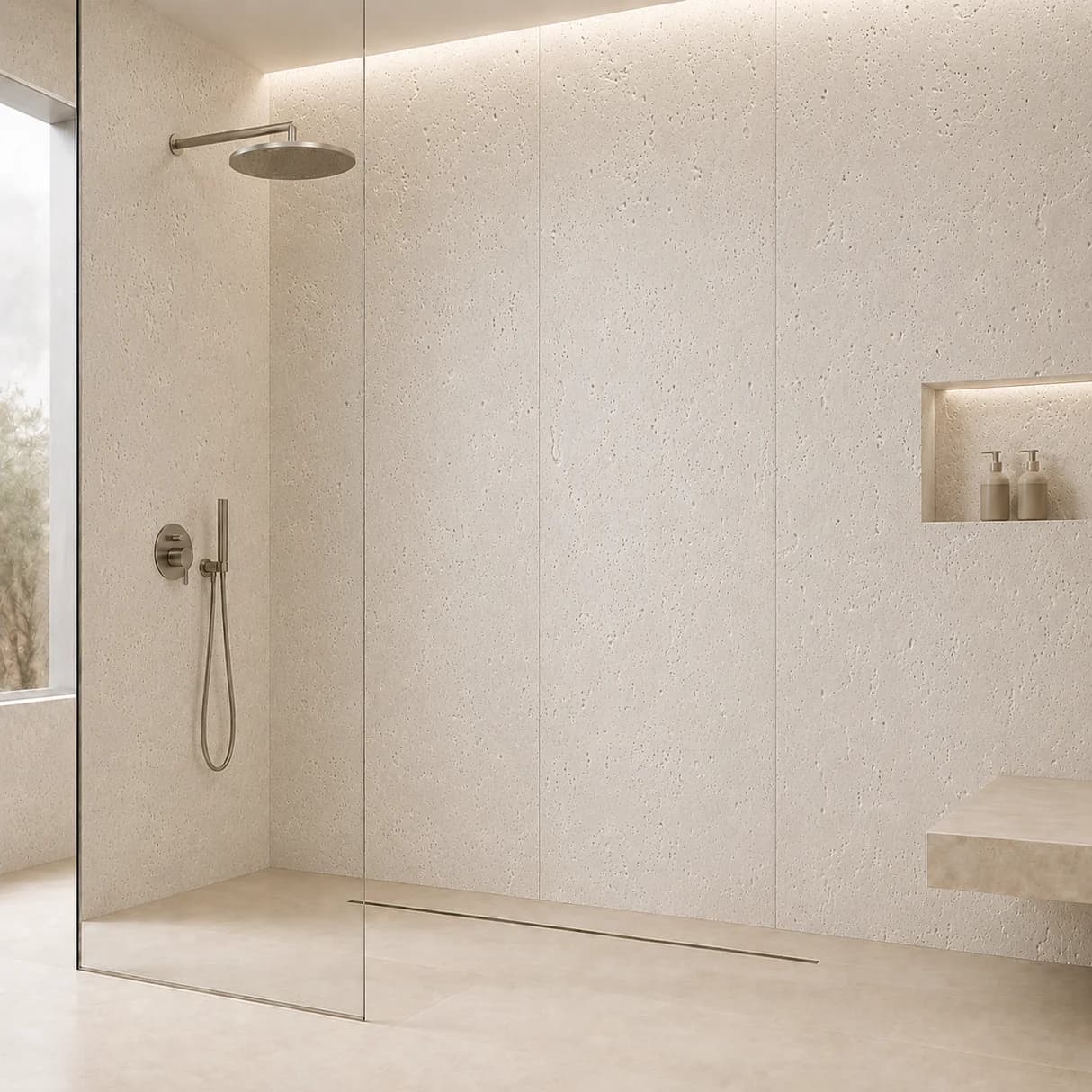 SPC-Wandpaneel Soft Beige – 202 – Ansicht 4
