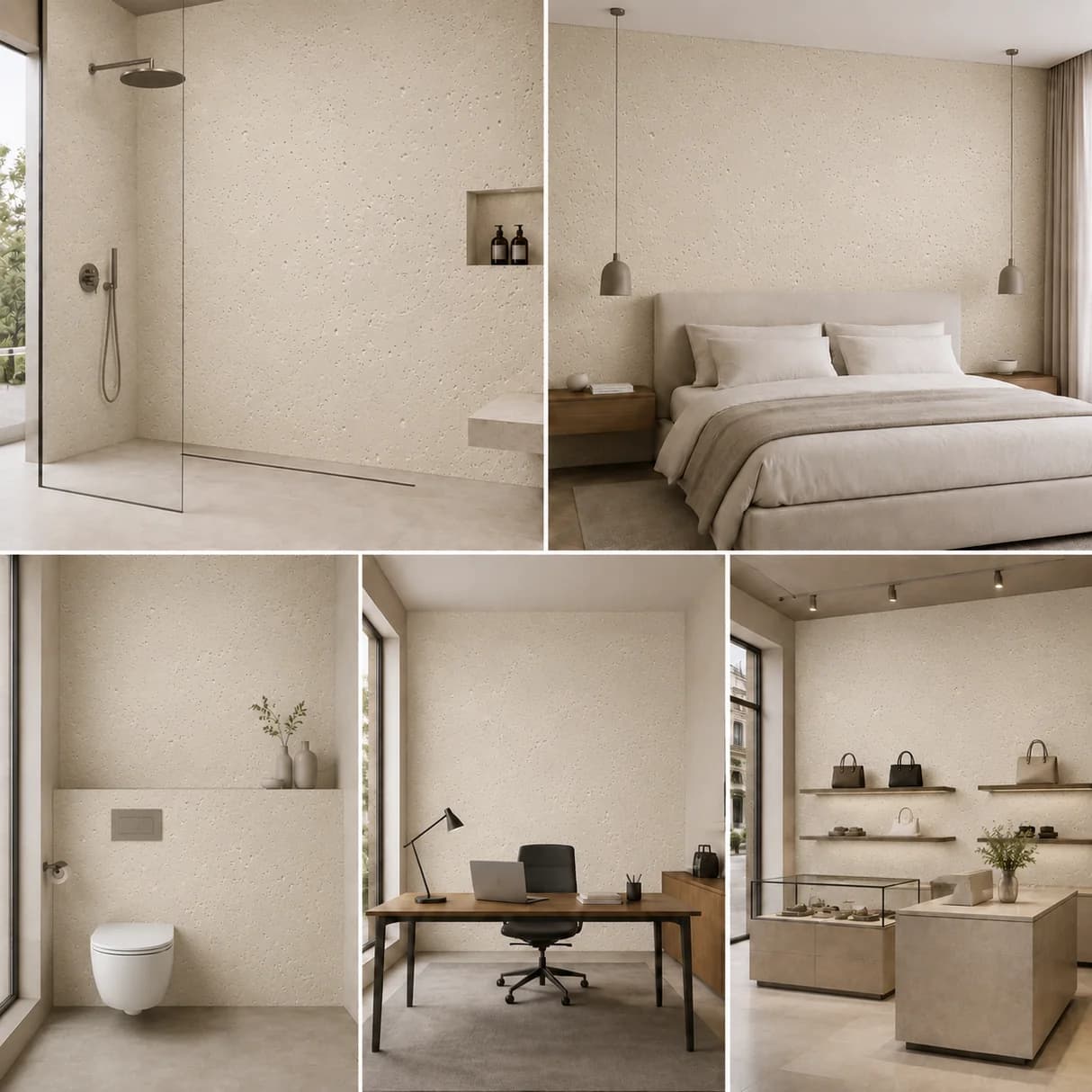 SPC-Wandpaneel Soft Beige – 202 – Ansicht 5