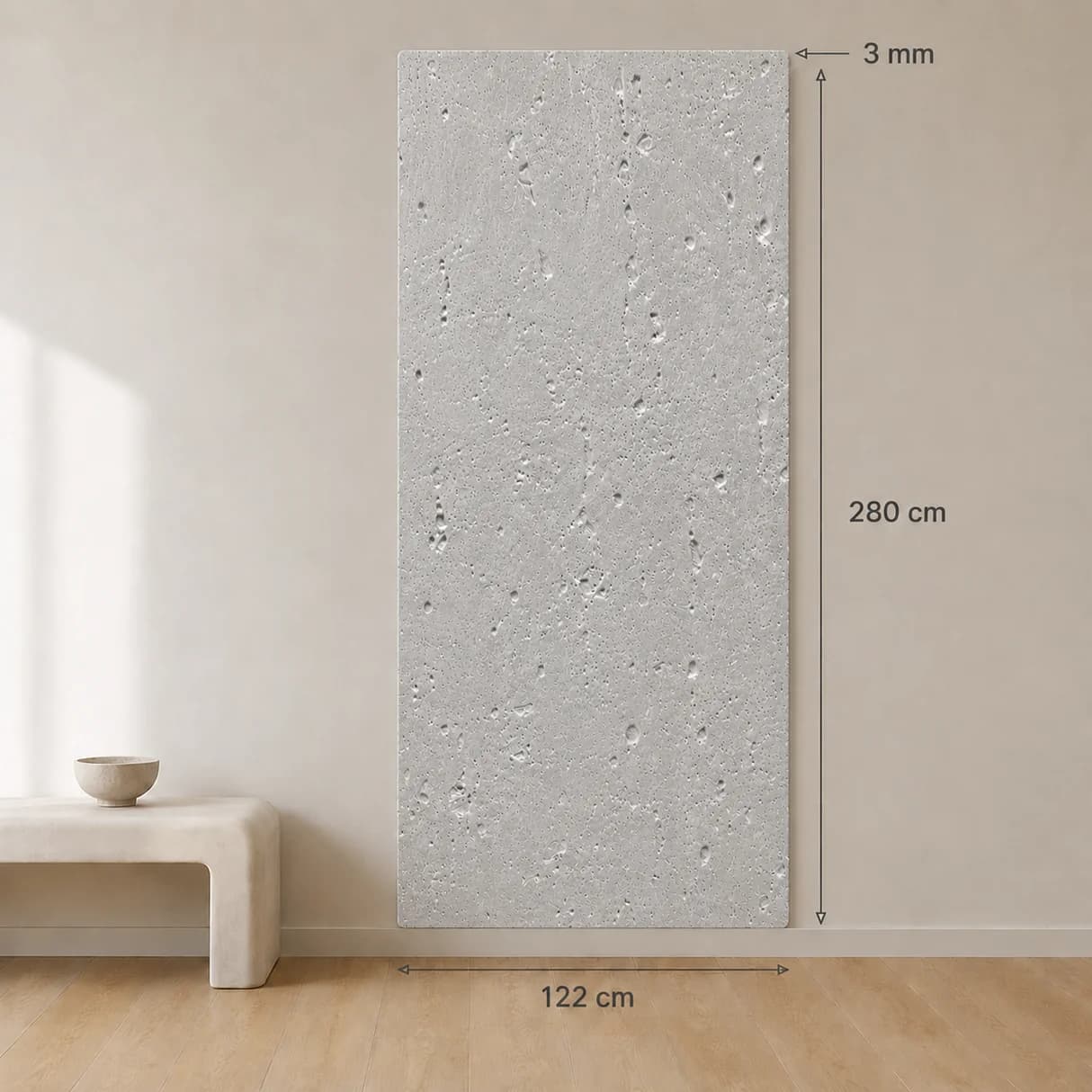 SPC-Wandpaneel Betonoptik – Soft Beton 203 – Ansicht 3