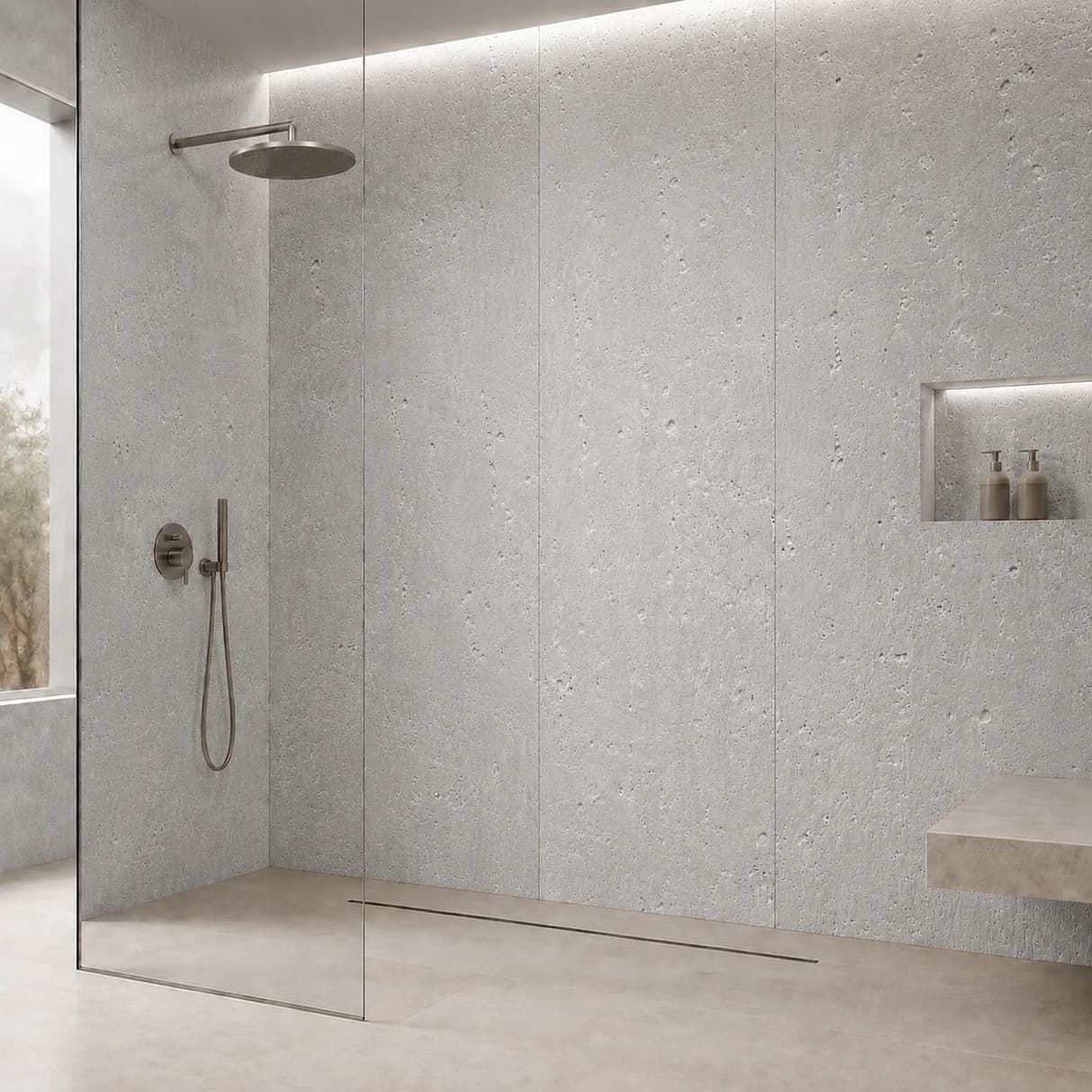 SPC-Wandpaneel Betonoptik – Soft Beton 203 – Ansicht 4