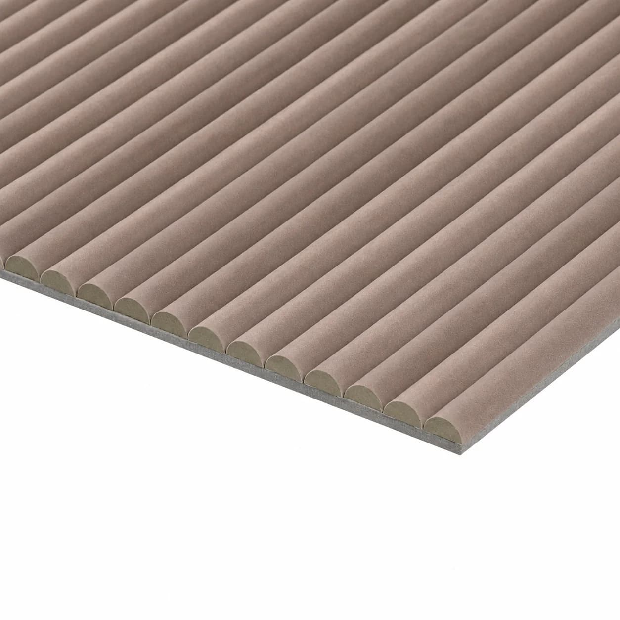 Japandi Akustikpaneel Suede – Geschlossen – Mokka